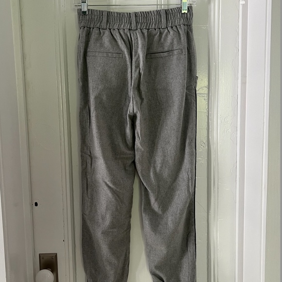 Marissa Webb Grey Wool/Silk Pant - Picture 2 of 6